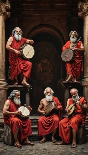 kettledrums,classical antiquity,romans,sparta,druids,sadhus,musicians,rome 2,ancient singing bowls,mridangam,kentauros,bongos,tanoura dance,bodhrán,monks,ancient rome,bağlama,ancient people,turkish culture,cymbals,Photography,General,Fantasy