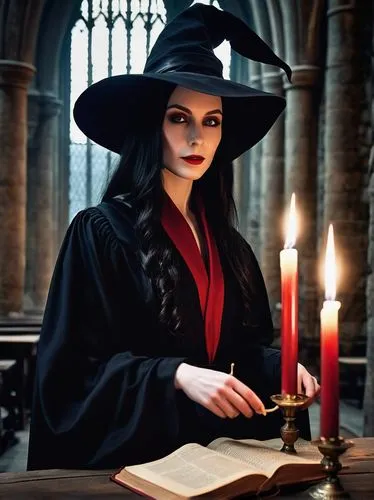 bewitching,headmistress,witching,volturi,wizarding,bewitch,narcissa,wizardly,pureblood,candle wick,aro,witch ban,ginny,witchel,gothic portrait,witch,witch's hat,hallows,witches' hats,spellbook,Conceptual Art,Daily,Daily 04