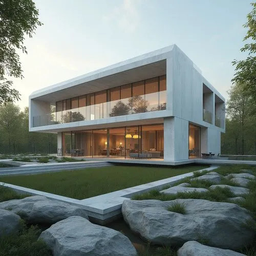 modern house,3d rendering,modern architecture,render,cubic house,dunes house,Photography,General,Realistic