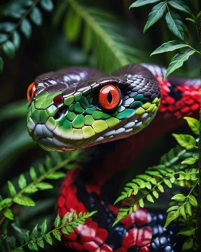 pitviper,vipera,green python,red tailed boa,liophis,basiliscus,lagarto,bengalensis,reticulatus,nonvenomous,vasoconstrictor,herpetofauna,lampropeltis,venomous snake,quetzal,pantherophis,powelliphanta,ball python,trimeresurus,agamas,Photography,Artistic Photography,Artistic Photography 02