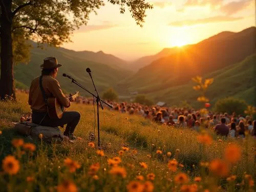 alpine meadows,alpine meadow,meadow,telluride,mountain meadow,satsang,kirtan,alpine sunset,sound of music,field of flowers,salt meadow landscape,meditators,the valley of flowers,flower field,folk music,scythian,snowmass,bhikkhunis,folksingers,music festival,Photography,General,Realistic