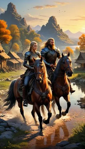 horseback,chevaux,horse riders,western riding,rohirrim,horses,epona,horseback riding,horsemen,warhorses,cavalry,nargothrond,horseriding,horse herd,foxhunting,chatumongol,buzkashi,centaurs,highwaymen,hunting scene,Illustration,American Style,American Style 07