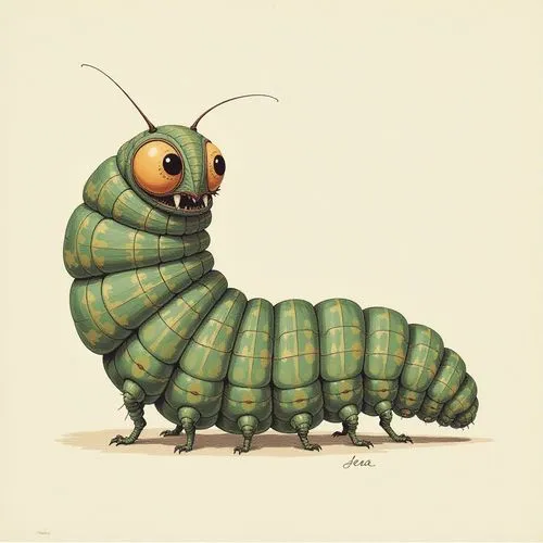 inchworm,larva,budworm,pupates,silkworm,pupae,Illustration,Vector,Vector 07