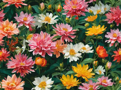 Free Scenery Wallpaper – Includes Beautiful Flowers, in Bloom and,dahlias,chrysanthemum background,pink dahlias,chrysanthemums,garden chrysanthemums,australian daisies,pink daisies,african daisies,flo