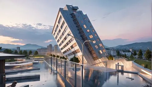 snohetta,futuristic architecture,futuristic art museum,liechtenstein,modern architecture,bjarke,xiangshan,sochi,skywalks,skybridge,hotel complex,safdie,shanyang,cantilevers,cantilevered,skyscapers,residential tower,modern building,penthouses,andaz,Anime,Anime,General