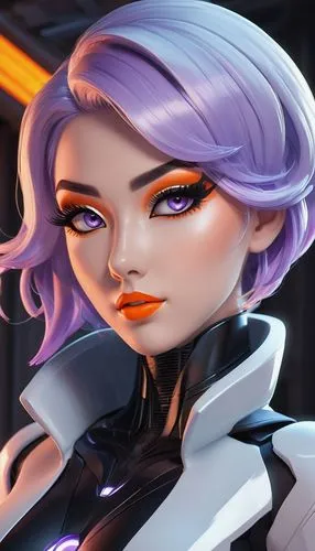 moira,sombra,ventress,xenosaga,cyberangels,xeelee,Unique,3D,3D Character