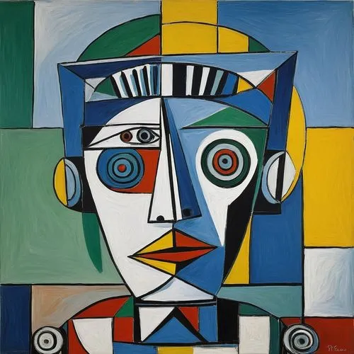 picasso,cubist,britto,cubists,corbusier,leger,Art,Artistic Painting,Artistic Painting 05