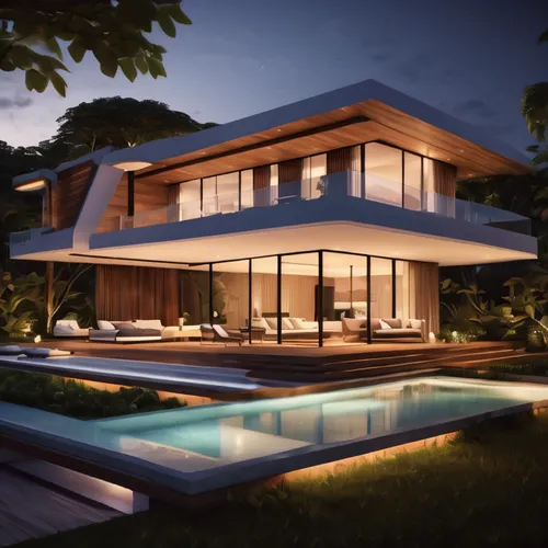 modern house,3d rendering,luxury property,modern architecture,render,pool house,luxury home,smart home,luxury real estate,landscape design sydney,holiday villa,tropical house,modern style,smarthome,mi