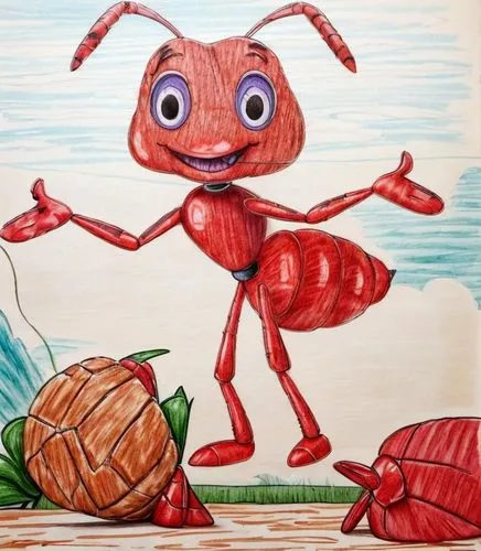 colored pencil background,ant,drawing bee,crayon colored pencil,child art,insect ball,rose beetle,nannyberry,two-point-ladybug,acorn,colored pencil,color pencil,pencil color,hatching ladybug,bee,red bugs,ladybug,ants,insects,colored crayon