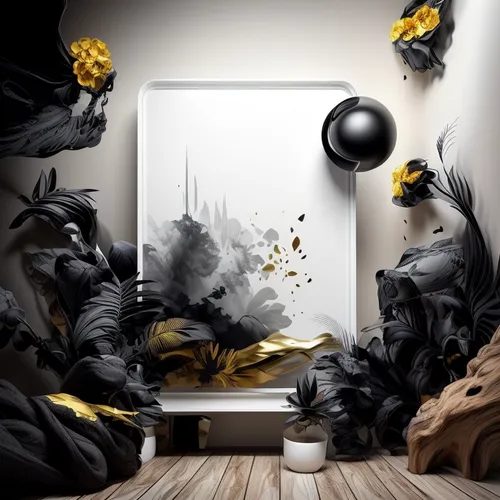 world digital painting,fractals art,fractal environment,floral and bird frame,magic mirror,photomanipulation,photo manipulation,black and dandelion,mirror reflection,pollinate,the mirror,abstract cartoon art,digital art,creative background,wood mirror,mirrors,mirror frame,digital compositing,floral silhouette frame,mirror