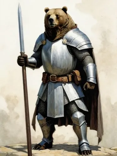 spear shaft,nordic bear,bear guardian,bearlike,bearman,armored animal,tarkus,beorn,cataphract,kadyr,forbears,bearmanor,pandurevic,berzerker,borislav,bearhart,vikingskipet,pandulf,ursus,clegane,bearse