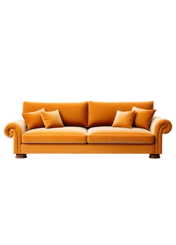 Modern couch, luxurious velvet material, soft cushions, rolled arms, tufted upholstery, wooden legs, low seating, reclining position, afternoon sunlight, warm color tone, shallow depth of field, cinem