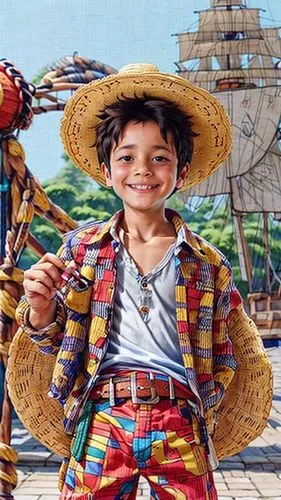 miguel of coco,miguelito,mocoa,sanjaya,villechaize,cuadrado,sindbad,clopin,uros,chaves,barbossa,sanchai,cantinflas,madagascan,huegun,chiquititas,tulio,panchito,chinchorro,luffy