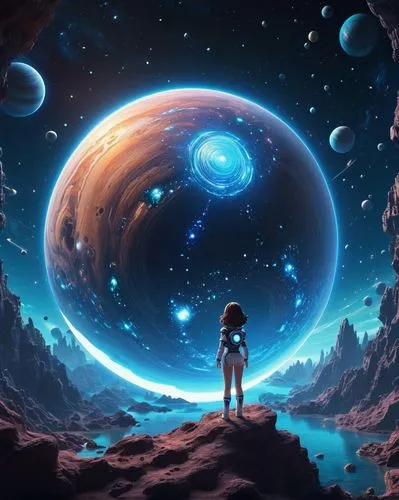 universe,space art,cosmos,the universe,astral traveler,planets,inner space,planet,alien planet,scene cosmic,nebulous,space,wormhole,dream world,cosmic,astronomy,celestial bodies,alien world,starscape,celestial body,Unique,3D,3D Character