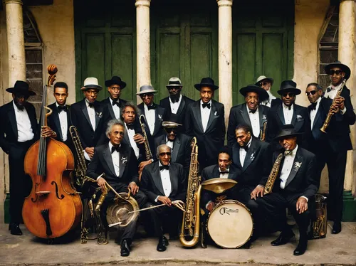 sfa jazz,brass band,big band,orchesta,new orleans,black music note,orchestra,old havana,gentleman icons,musical ensemble,orchestra division,haiti,college band,marsalis,music society,jazz,howard university,antigua,philharmonic orchestra,harlem,Illustration,Abstract Fantasy,Abstract Fantasy 16