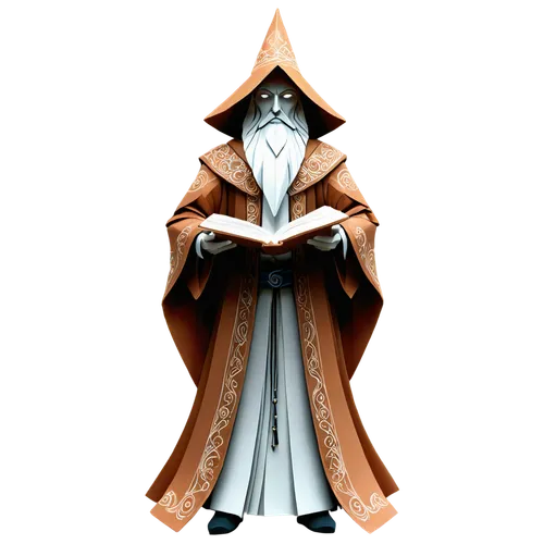 monk,the abbot of olib,archimandrite,gandalf,mundi,wizard,magus,cloak,hooded man,monks,scandia gnome,the wizard,orange robes,friar,obi-wan kenobi,imperial coat,twelve apostle,middle eastern monk,benedictine,vax figure,Unique,Paper Cuts,Paper Cuts 02