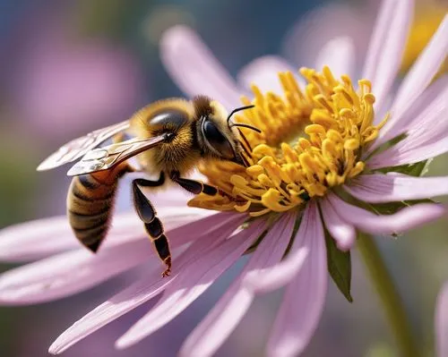 hornet hover fly,western honey bee,pollination,hoverflies,pollinator,pollinating,bee,hover fly,hornet mimic hoverfly,apis mellifera,syrphidae,pollinators,hoverfly,wild bee,honeybees,pollinate,syrphid fly,colletes,collecting nectar,flower nectar,Photography,General,Commercial