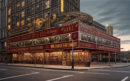 ohio theatre,warner theatre,chicago theatre,fox theatre,alabama theatre,atlas theatre,keith-albee theatre,radio city music hall,movie palace,theatre marquee,smoot theatre,wild west hotel,pitman theatr