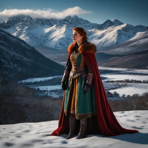 the snow queen,heroic fantasy,suit of the snow maiden,norse,glory of the snow,merida,biblical narrative characters,the spirit of the mountains,imperial coat,swath,princess anna,fantasy woman,mountain 