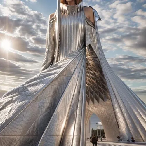 sun bride,burning man,girl in a long dress,long dress,wedding gown,evening dress,harpist,bridal dress,wedding dress,the angel with the veronica veil,angel playing the harp,bridal party dress,angel statue,silver wedding,angel wing,mosquito net,dress form,hoopskirt,wedding dress train,harp