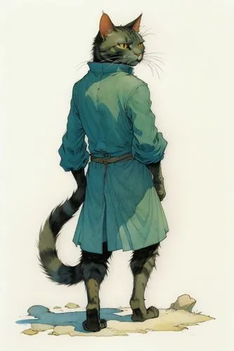 cat warrior,napoleon cat,adventurer,old coat,watercolor cat,robin hood,cat sparrow,nepeta,cat-ketch,patrols,musketeer,oktoberfest cats,imperial coat,figaro,vintage cat,the wanderer,felidae,chasseur,cat european,summer coat,Illustration,Realistic Fantasy,Realistic Fantasy 04