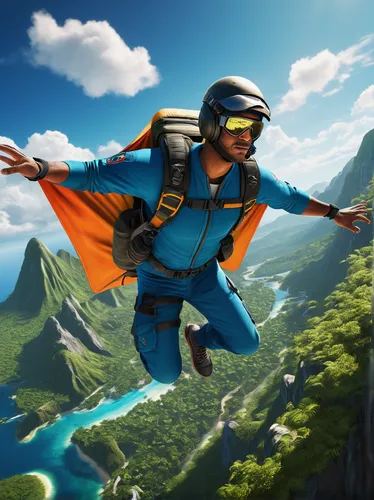 mountain paraglider,figure of paragliding,paragliding-paraglider,base jumping,skydiver,glider pilot,paraglider,harness-paraglider,flight paragliding,paragliding,powered paragliding,skydiving,skydive,bi-place paraglider,parachutist,paraglider flyer,paraglider takes to the skies,harness paragliding,paragliding free flight,parachute jumper,Art,Artistic Painting,Artistic Painting 09