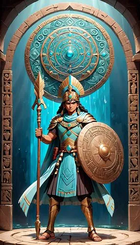 horus,zodiac sign libra,prejmer,poseidon,fantasy warrior,paysandisia archon,paladin,wind warrior,ankh,karnak,poseidon god face,heroic fantasy,aesulapian staff,sea god,nataraja,coral guardian,lone warrior,imperator,cg artwork,god of the sea,Anime,Anime,General