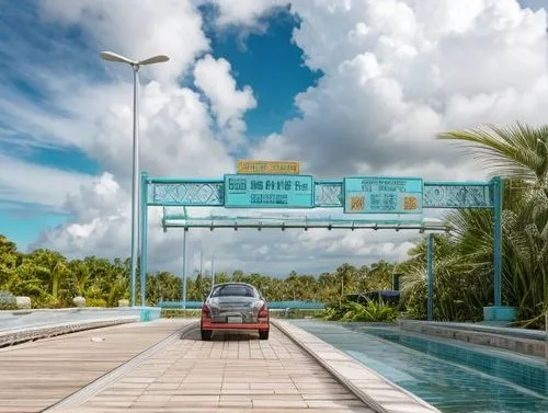 belek,sunpass,mayakoba,skybridge,lekki,universiti malaysia sabah,Realistic,Landscapes,Tropical