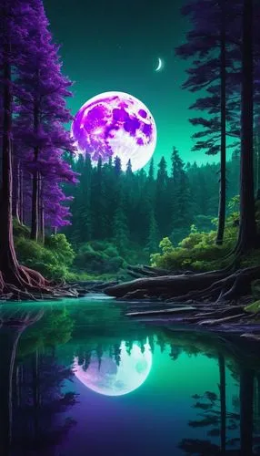 purple wallpaper,purple landscape,purple moon,moon and star background,ufo,purple,alien planet,nature background,alien world,beautiful wallpaper,futuristic landscape,ultraviolet,purple background,purpleabstract,cartoon video game background,frog background,lunar,fantasy picture,defend,unicorn background,Photography,General,Fantasy