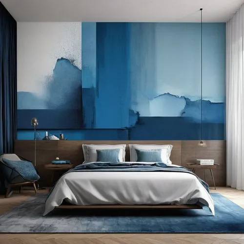 blue room,blue painting,azzurro,painted wall,wall paint,modern decor,Photography,Black and white photography,Black and White Photography 07