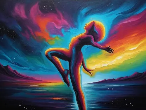 Painting Abstract Body Art Oil Painting
,neon body painting,dmt,dancing flames,aura,colorful background,varekai,andromeda,ayahuasca,fire dance,auras,fire artist,singularity,bodypainting,rainbow backgr