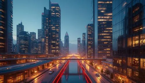 dubai marina,dubai,dubia,dubay,cityscapes,coruscant,guangzhou,shanghai,city at night,megacities,chicago night,evening city,metropolis,cityscape,city scape,tall buildings,futuristic architecture,urban towers,business district,skyscrapers,Photography,General,Realistic