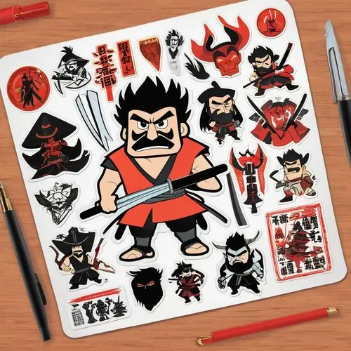 cartoon ninja,japanese icons,chinese icons,clipart sticker,icon set,samurai fighter,red lantern,download icon,japanese character,chinese digital paper,shimada,iaijutsu,game illustration,sanshou,samurai,stickers,daruma,tsukemono,sticker,comic characters,Unique,Design,Sticker