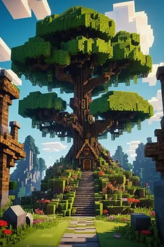 mushroom island,mushroom landscape,tree house,tree mushroom,celtic tree,skylands,flourishing tree,treehouse,oak,voxel,arbor,a tree,oak tree,treehouses,bonsai,tree of life,tree top,dragon tree,yggdrasil,biocraft,Illustration,Black and White,Black and White 24