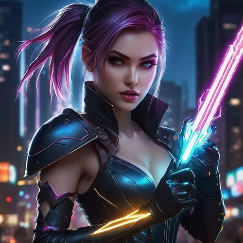 ventress,psylocke,ahsoka,nyx,fiora,elektra,sith,cyberpunk,sindel,karai,vi,sombra,darth talon,sithara,skye,jedi,neon arrows,maeve,liara,katana,Conceptual Art,Fantasy,Fantasy 03