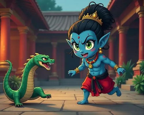 jadoo,vamana,ramayana,asuras,inara,aladha