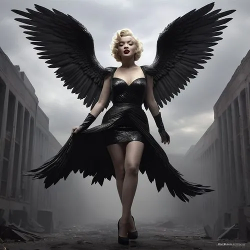 dark angel,black angel,mdna,aguilera,angel of death,hadise,Photography,Artistic Photography,Artistic Photography 11