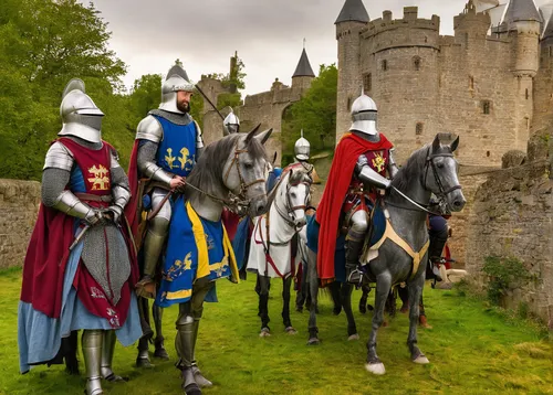 bach knights castle,castleguard,medieval,camelot,middle ages,knight village,puy du fou,knight tent,the middle ages,knight festival,medieval castle,jousting,amboise,royal castle of amboise,templar castle,alnwick castle,knight's castle,horse riders,knight armor,knights,Conceptual Art,Oil color,Oil Color 17