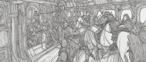 compartment,train ride,ghost train,mono-line line art,london underground,charter train,railway carriage,skytrain,carriage,merchant train,pencils,mono line art,commuting,train compartment,the bus space,last train,subway station,hogwarts express,early train,train,Illustration,Black and White,Black and White 13