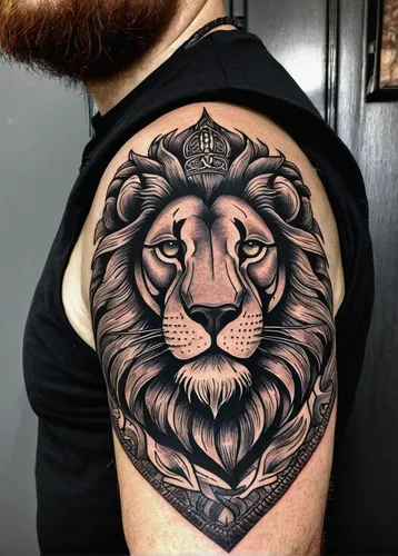 lion,panthera leo,lion number,zodiac sign leo,lion white,lion father,male lion,lion head,tattoo,lion - feline,african lion,forest king lion,forearm,leo,two lion,tiger,scar,a tiger,masai lion,tiger head,Illustration,Black and White,Black and White 18