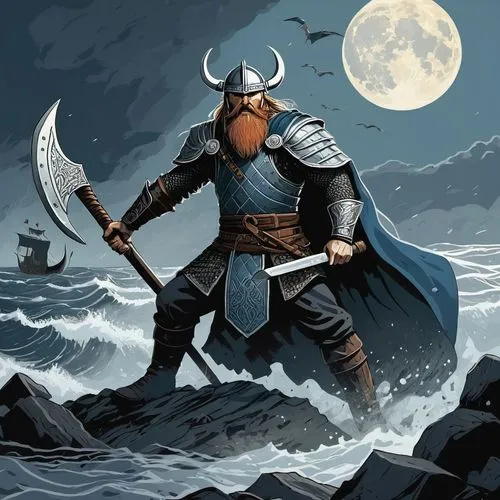 northmen,viking,thorkild,vikingskipet,baldur,norsemen,Illustration,Black and White,Black and White 12