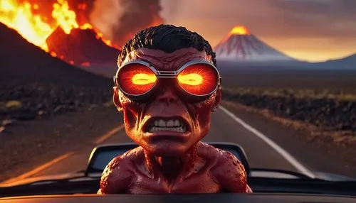 amination,exploding head,magma,lava,firelord,fire background,fire devil,kachornprasart,surtur,lenderman,infernus,crashgate,carmageddon,angry man,lava balls,door to hell,volcaniclastic,molten,volcanologist,roadchef,Photography,General,Realistic