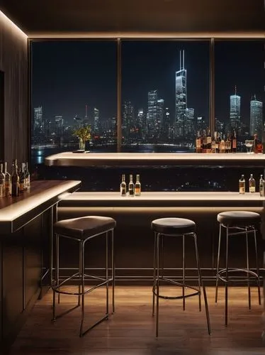 liquor bar,bar counter,penthouses,jalouse,piano bar,skybar,barroom,minibars,minibar,bar stools,barrooms,dark cabinetry,wine bar,andaz,barkeeper,manhattan,bar,barstools,barman,gansevoort,Photography,Documentary Photography,Documentary Photography 15