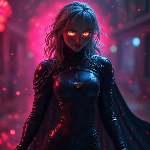 motoko,mileena,alita,cinder,nero,nyx,Conceptual Art,Sci-Fi,Sci-Fi 24