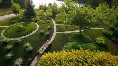 parterre,landscaped,monastery garden,view from above,nature garden,gardens,Photography,Documentary Photography,Documentary Photography 15