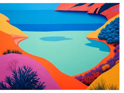 river landscape,purple landscape,coastal landscape,desert landscape,brook landscape,beach landscape,hoyland,bluemner,desert desert landscape,laguna verde,acid lake,dune landscape,quartz sandstone peak woodland landscape,salt meadow landscape,sea landscape,volcanic landscape,arid landscape,pink sand dunes,waterscape,paisaje,Art,Artistic Painting,Artistic Painting 09