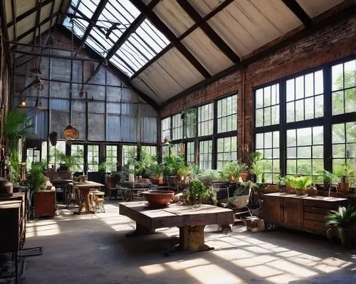 packinghouse,wintergarden,brickworks,herbology,stumptown,brewhouse,loft,eveleigh,brewpubs,conservatory,teahouse,freight depot,lumberyard,atriums,sunroom,winter garden,brewpub,juice plant,teagarden,factory hall,Art,Artistic Painting,Artistic Painting 21