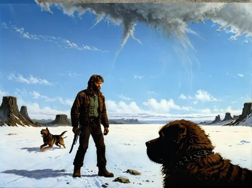 mcquarrie,viewing dune,dollman,boy and dog,fremen,syberia,Conceptual Art,Daily,Daily 09