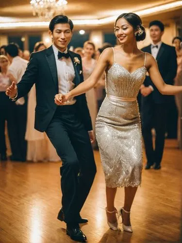 Grand beauty on the dance floor. Her lover behind.,couple dancing in formal wedding dress at party,dancing couple,milonga,quinceanera,kizomba,eurasians,dancesport,Photography,Documentary Photography,D