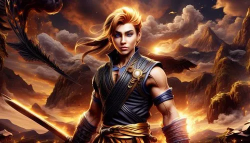 female warrior,warrior woman,he-man,lord shiva,fire background,athena,fantasy warrior,daemon,heroic fantasy,firethorn,god of thunder,the warrior,clary,warrior,massively multiplayer online role-playing game,male elf,perseus,callisto,shiva,fantasy art